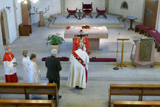 Karfreitgasliturgie und Karfreitagsprozession in Naumburg (Foto: Karl-Franz Thiede)